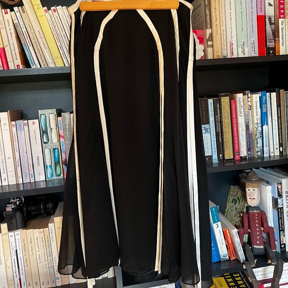 Vintage Pappel Boutique Evening silk top, size 6 - Picture 7 of 8